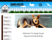 Tablet Screenshot of dawghouse.biz